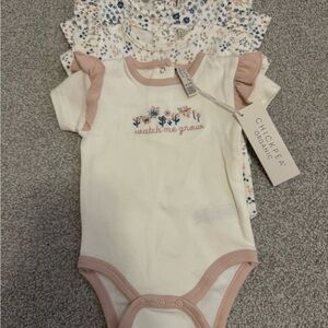 Set of 3 Chick Pea onesies